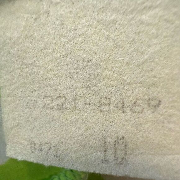 Vintage By Berkeley Green & White polka Dot Sheath Dress Sz 10 - Picture 10 of 14